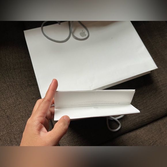 Apple products paper bags small and regular size. Price are for both - Picture 3 of 4